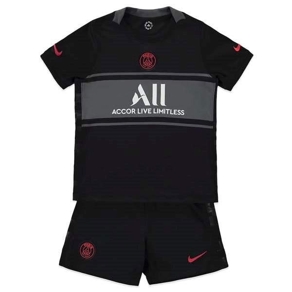 Ausweichtrikot Paris Saint Germain Kinder 2021-2022 Günstige Fußballtrikots